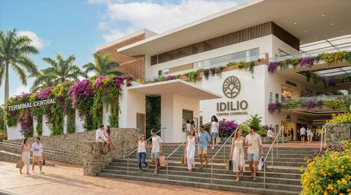 Idilio C.C. - Entrada Principal