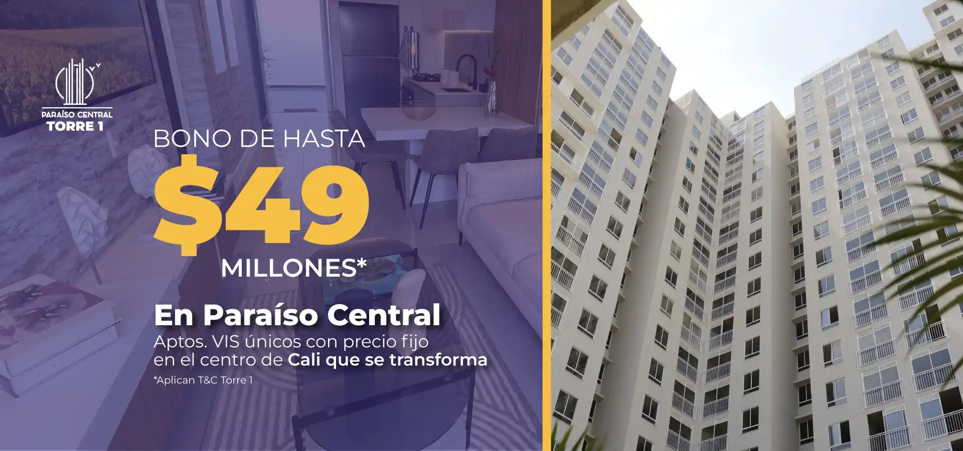 BANNER PAG WEB PARAISO CENTRAL TORRE 1